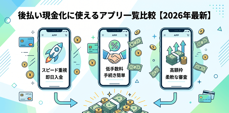 後払い現金化 アプリ