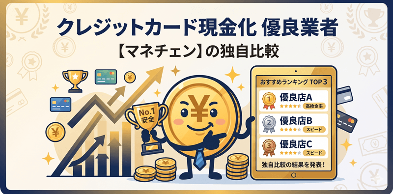 安全かつ高換金率なクレジットカード現金化優良店